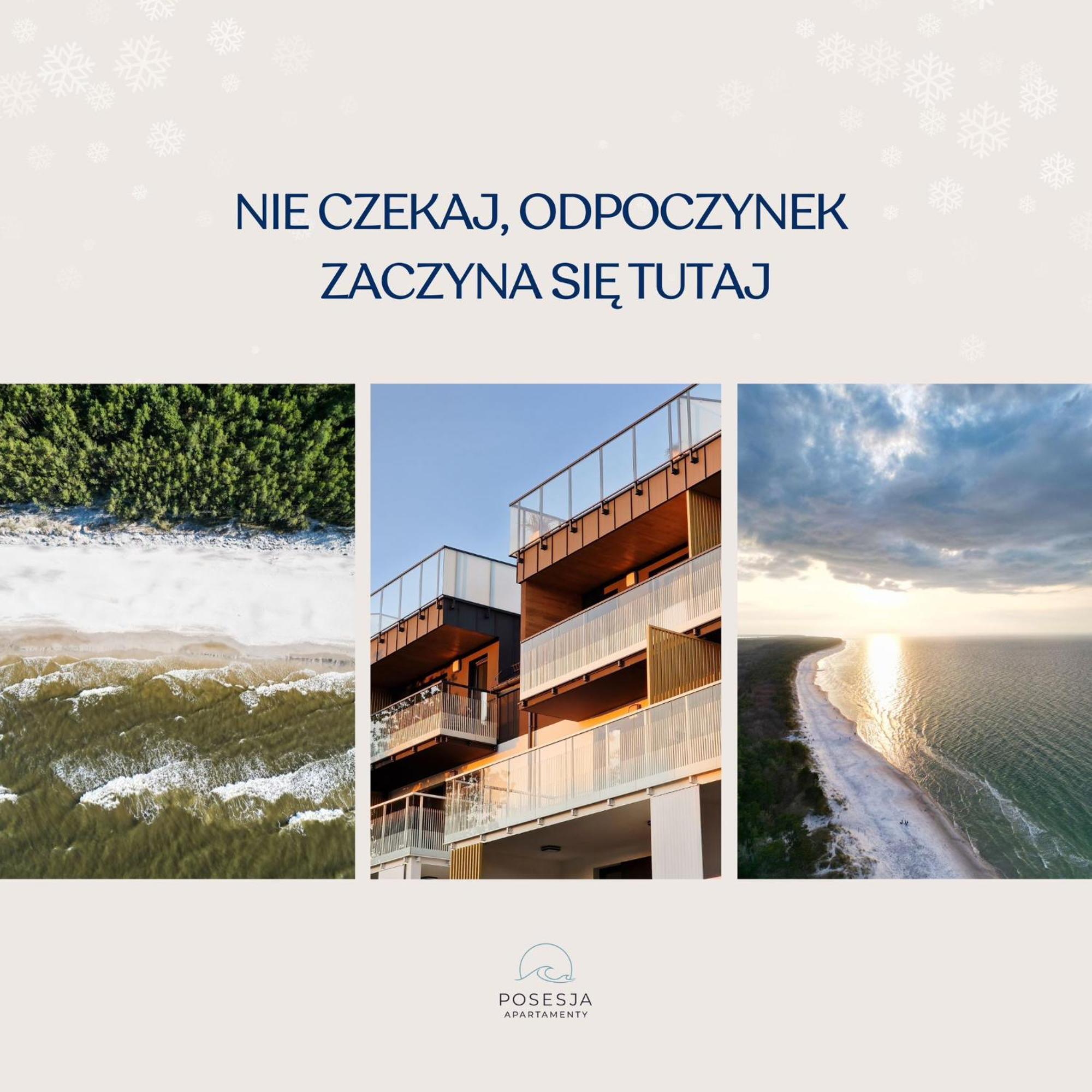 Posesja Apartamenty & Spa - Posesja Plazowa 4A II Grzybowo  Ngoại thất bức ảnh